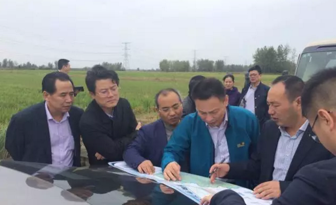 通用航空投资选址项目方与航空专家组赴安徽天长调研机场选址和规划